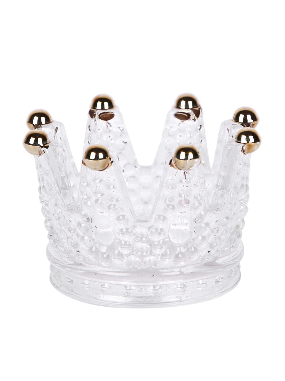Transparent Set of 5 Candle Holder