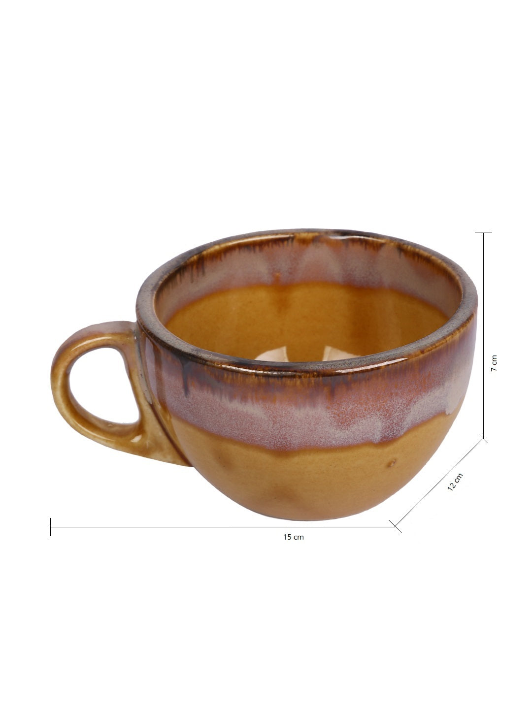 Mustard Cuppa Bowls in Ceramic - 2pc