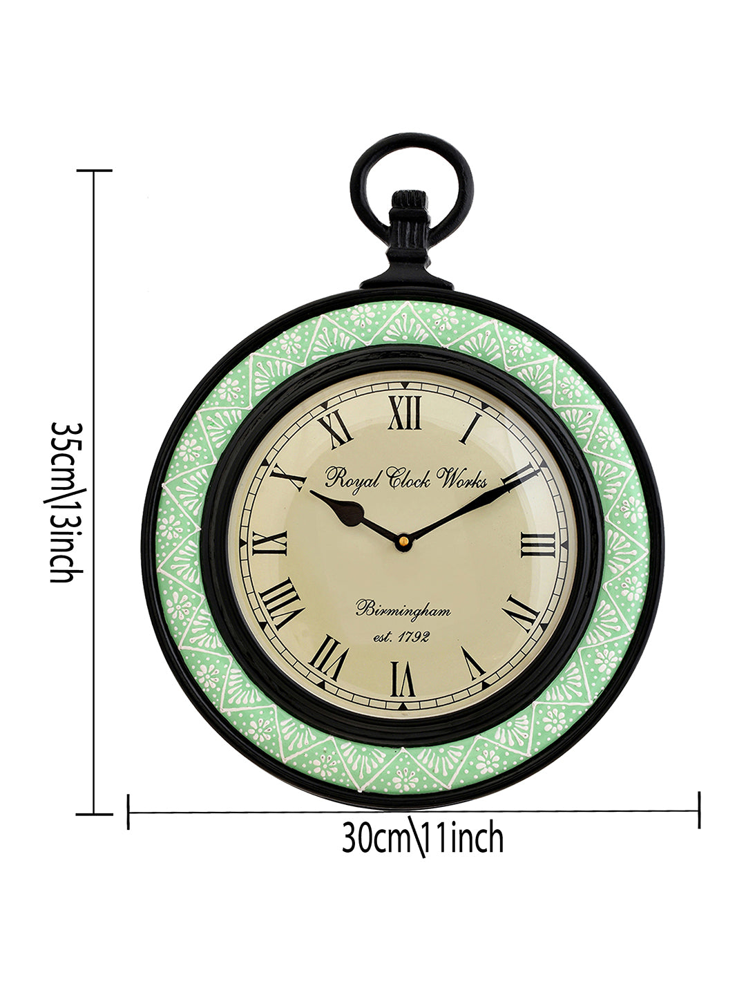 Pendant Sea Green Wall Clock