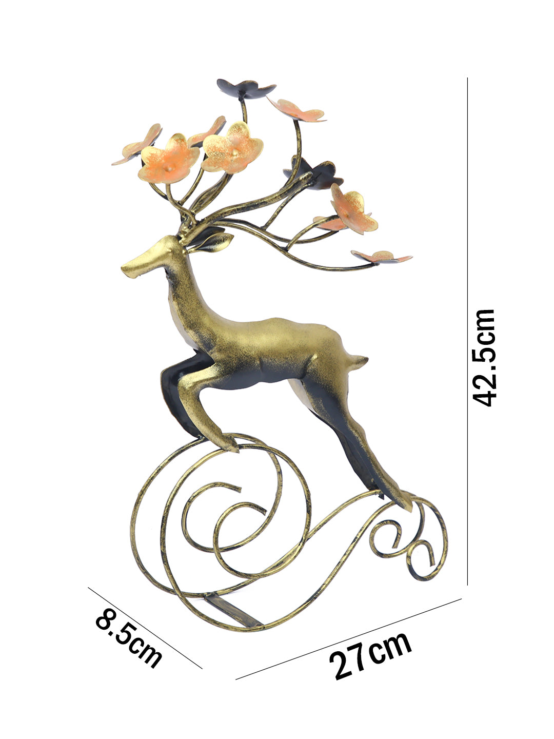 Decorative Reindeer with flower 