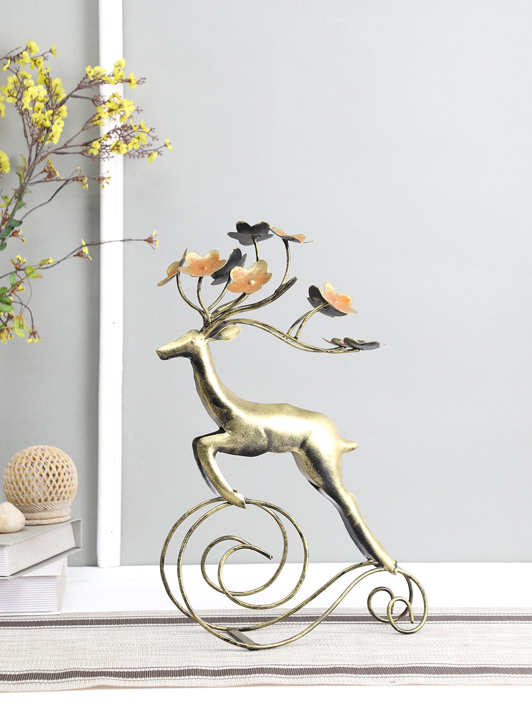 Decorative Reindeer with flower 