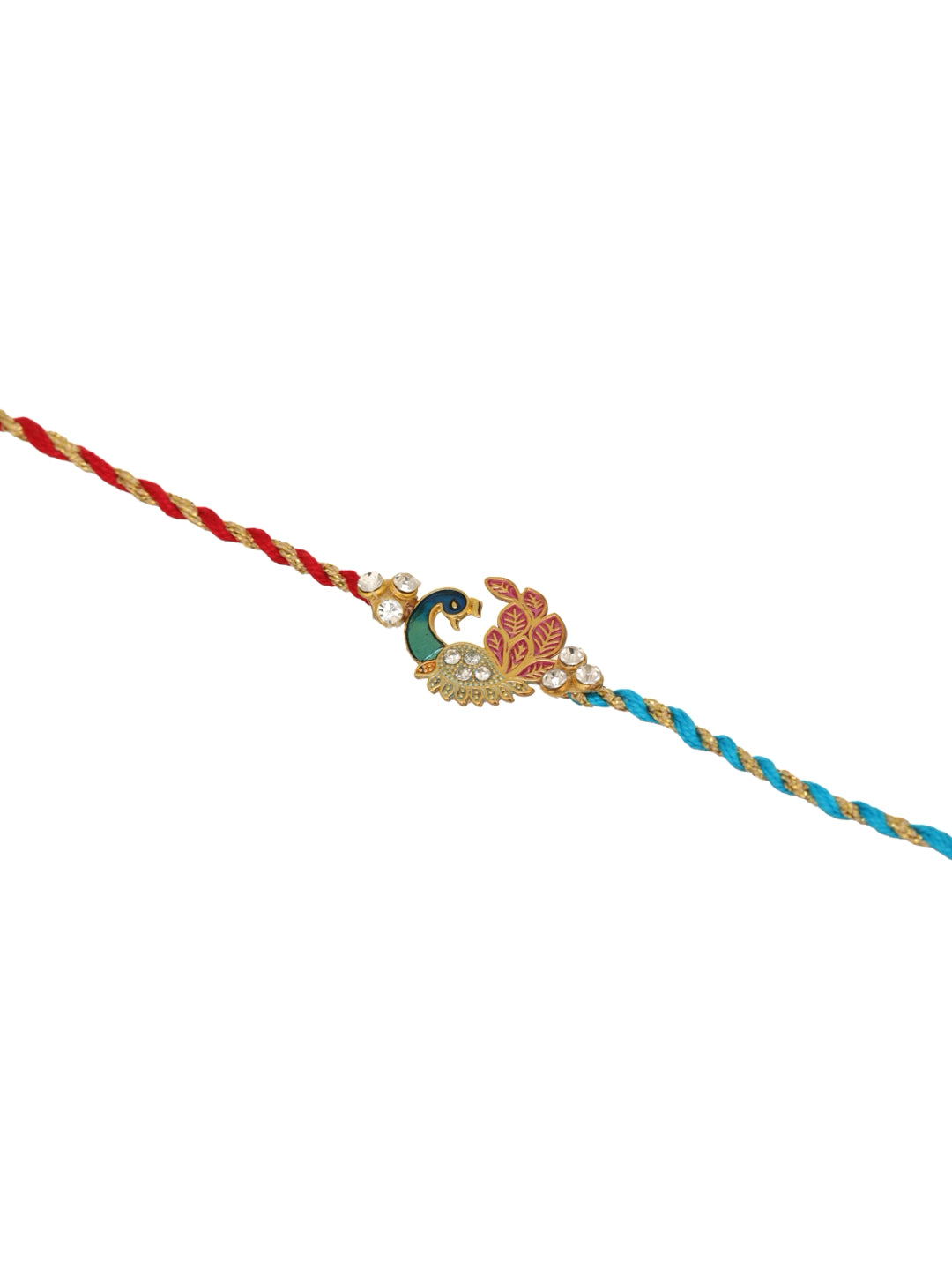 Premium Multi Rakhi with Brown Frame - Raksha Bandhan Gift Set for Brother