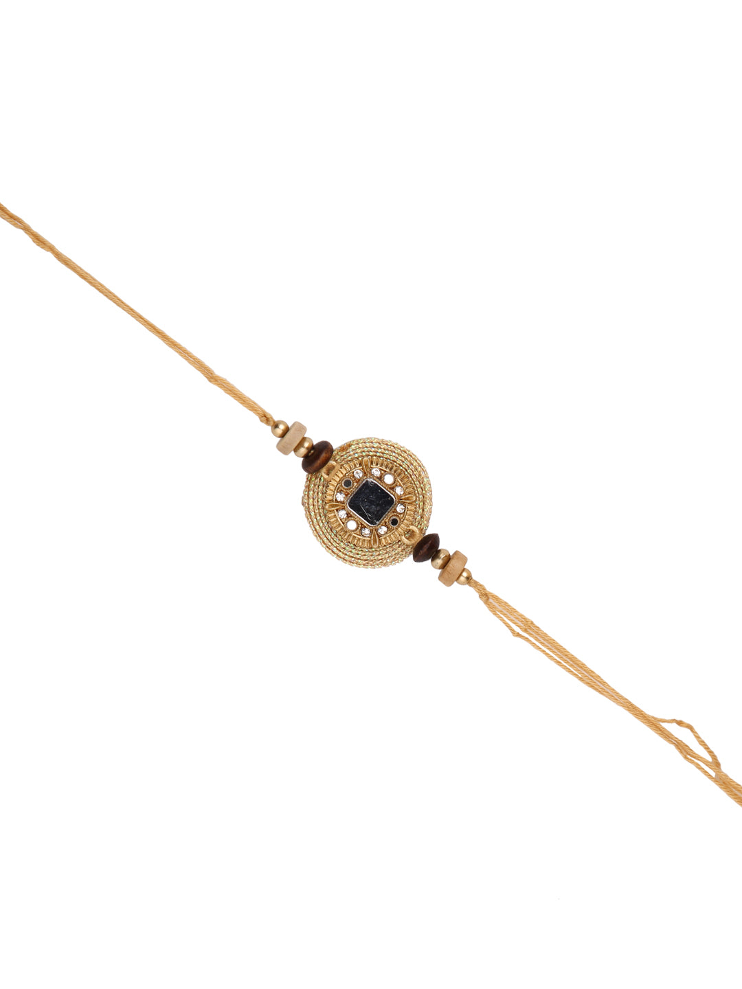 Beads & Thread Work Single Rakhi