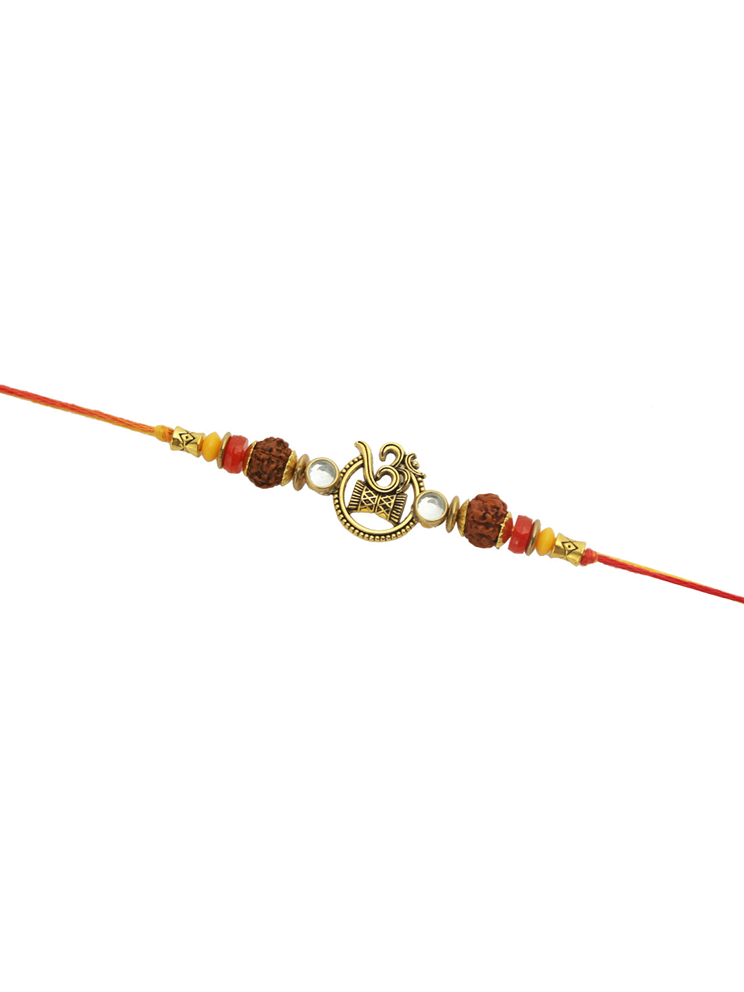 Om Rudraksha Harmony Rakhi
