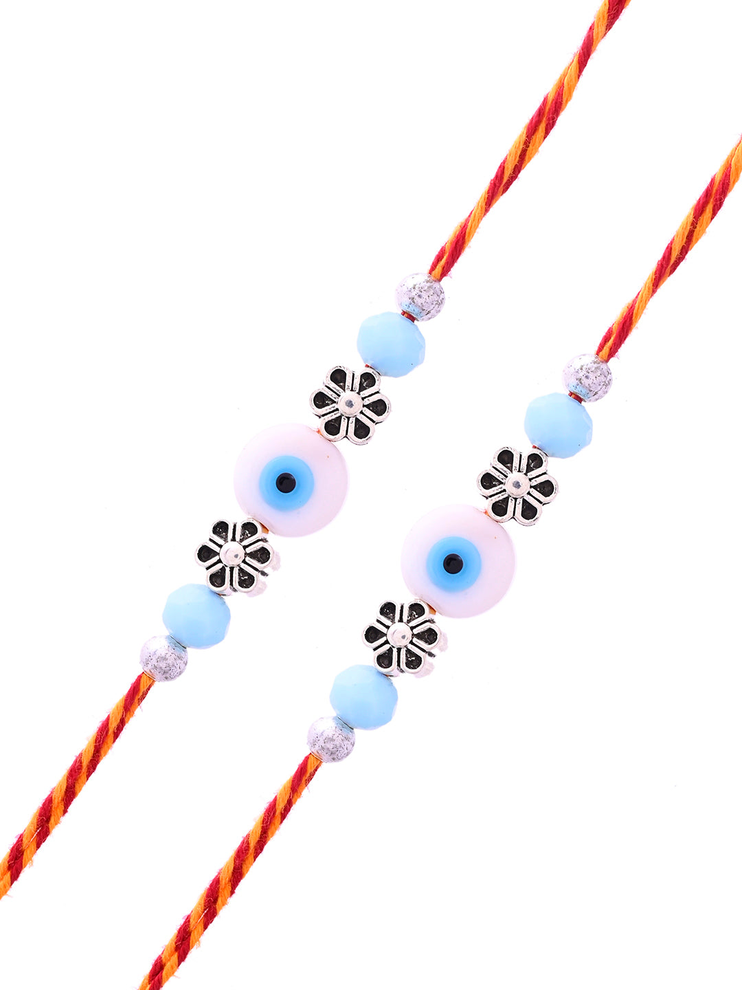 Set of 2 Evil Eye Rakhis
