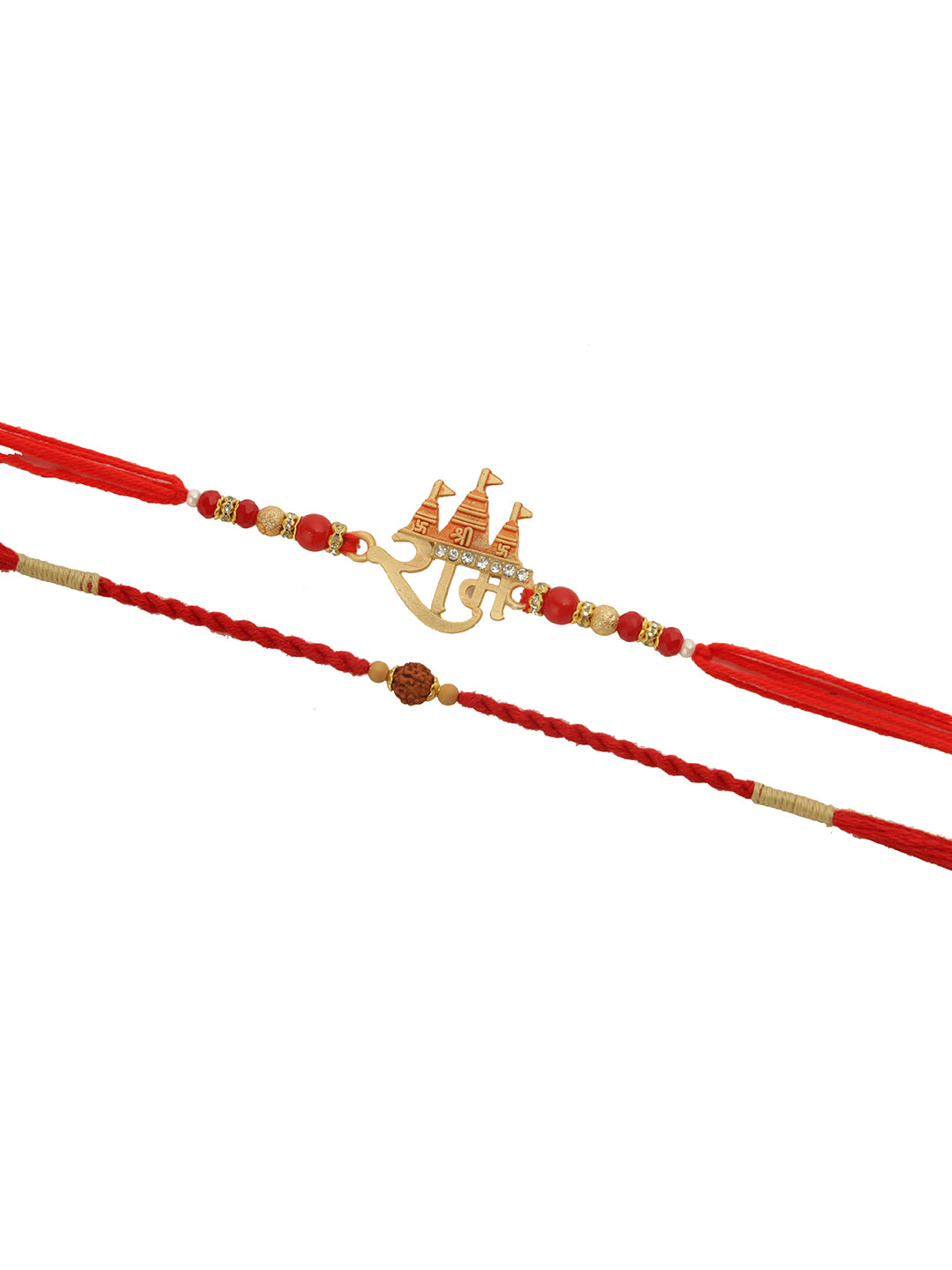 Sacred Ram Palace Rakhi Set of 2