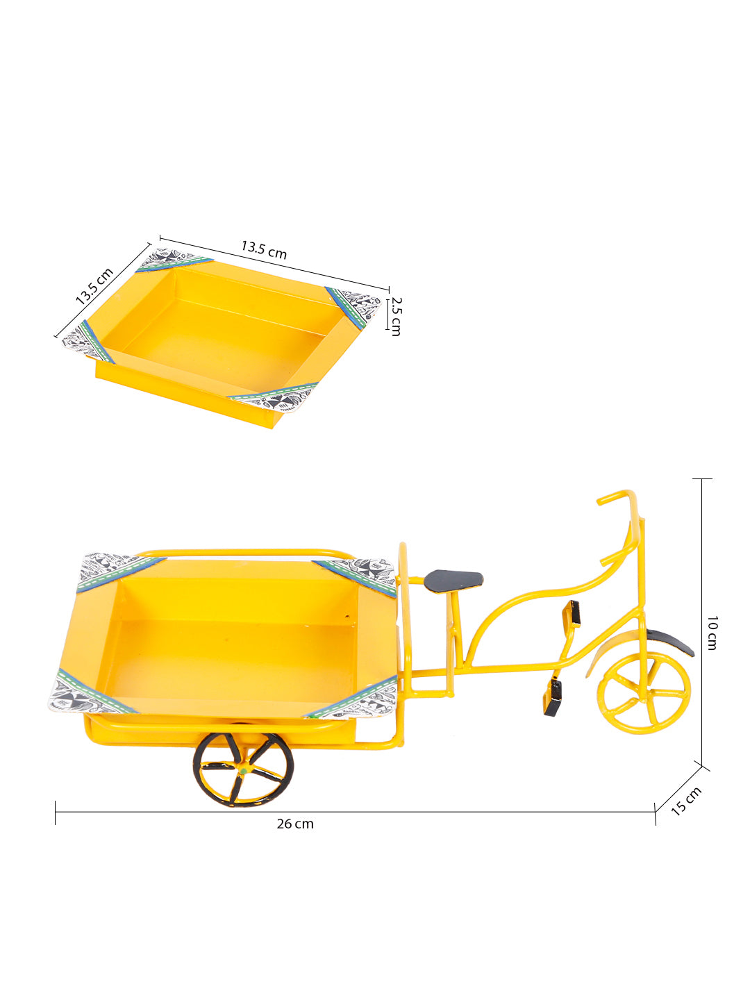Decorative Bike Tray