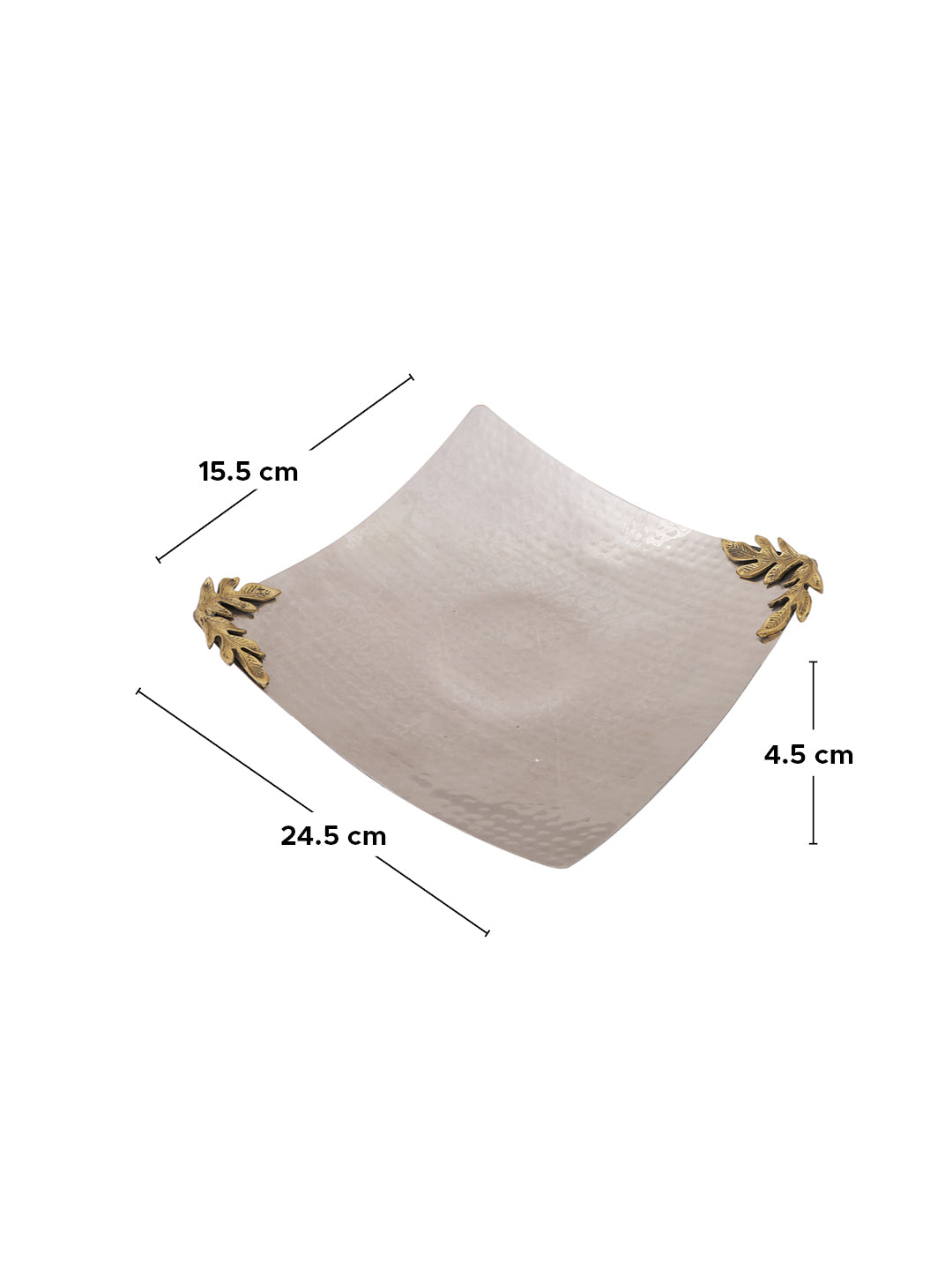 Tray with Artwork in Brass