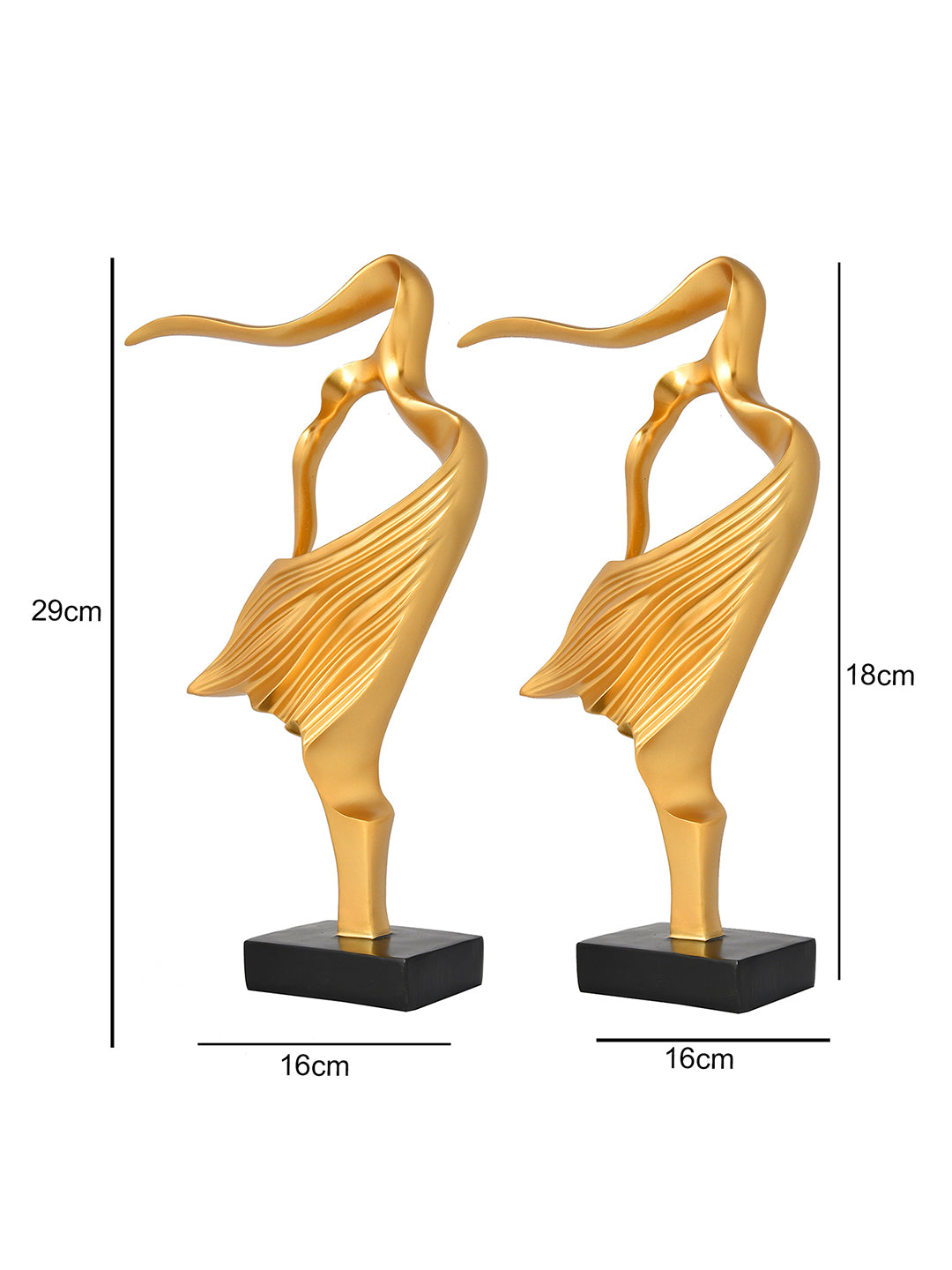 Abstract Dancing Showpieces