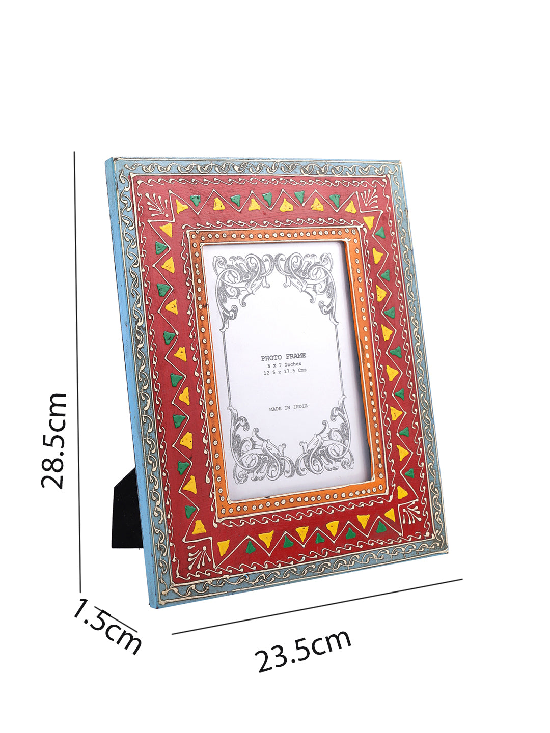 Handpainted Wooden Photo Frame