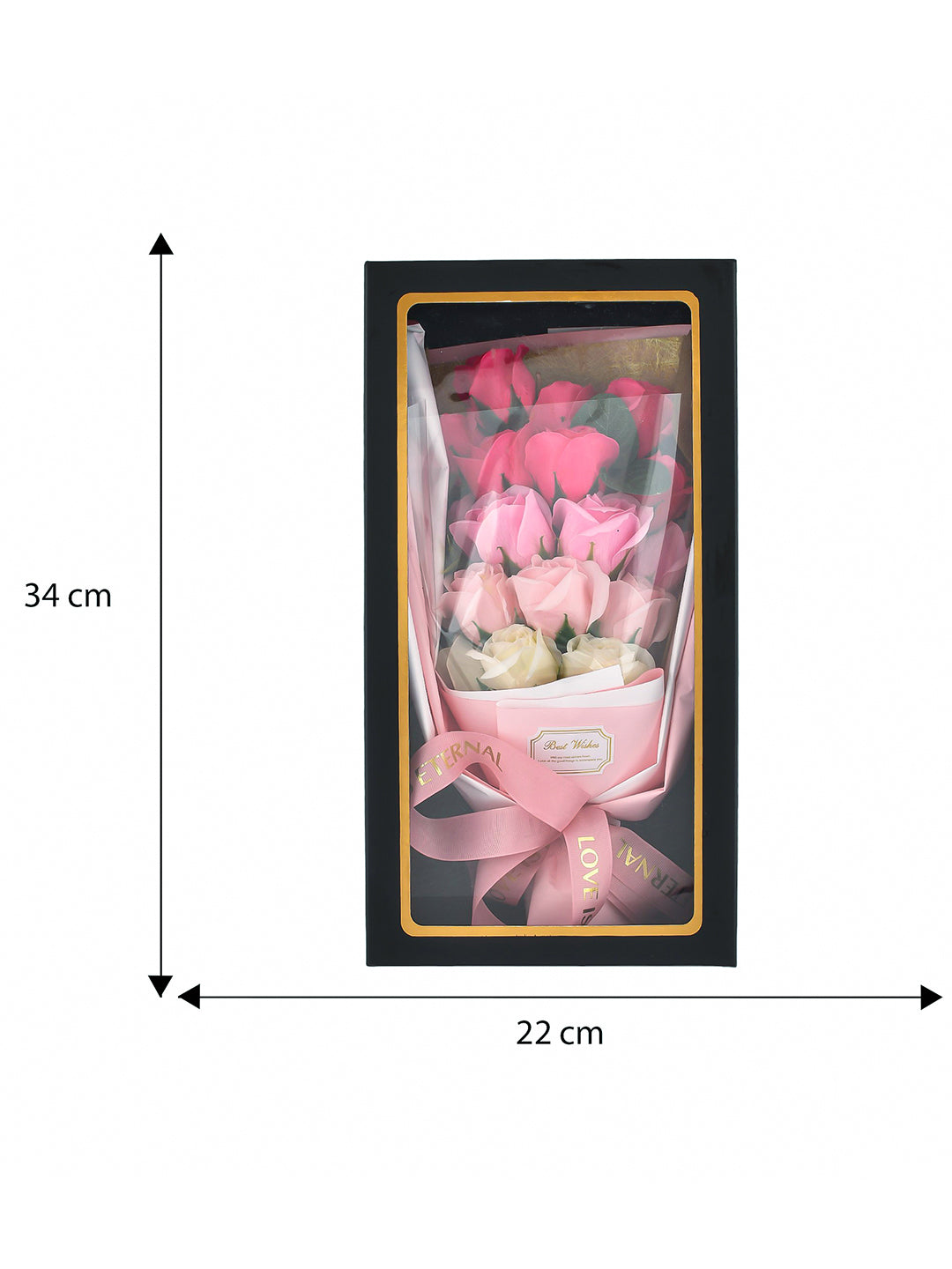 Forever Roses Rainbow Bouquet