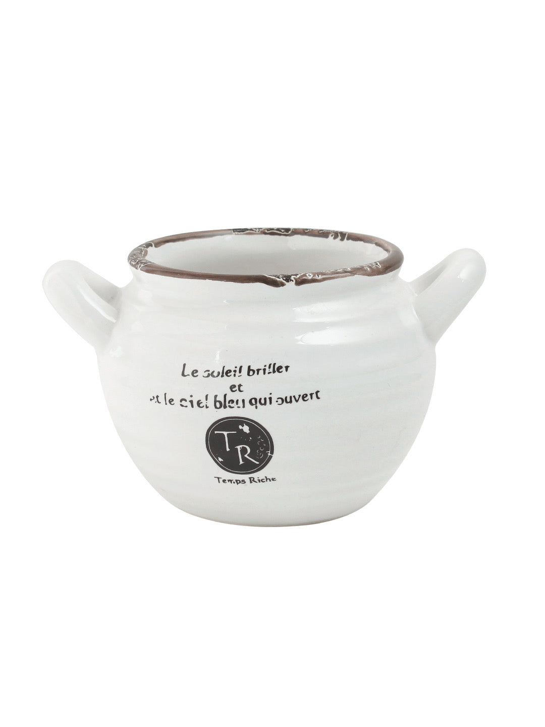 White Ceremic Pot - Default Title (CH2054)