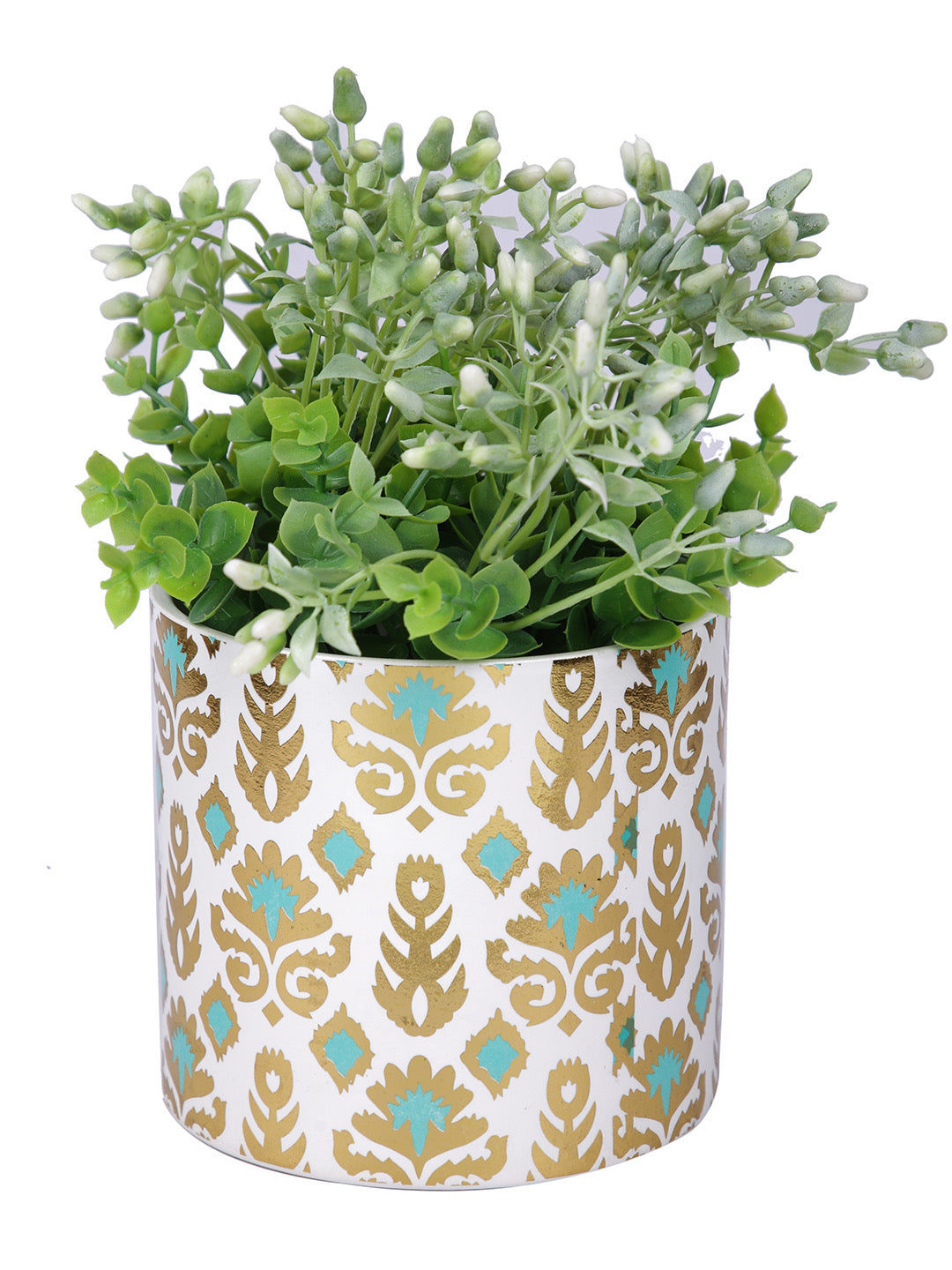 Mandala Print Ceramic Planter - Default Title (CHC22381C)