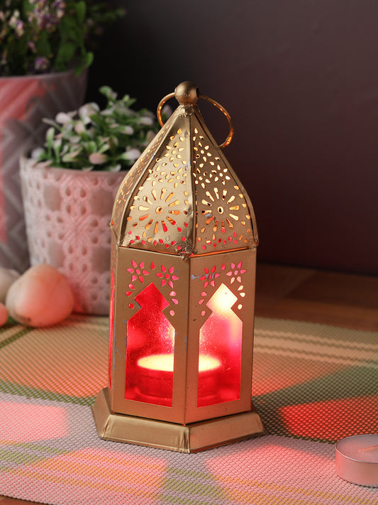 Decorative Antique Copper Finish Moroccan Lanterns - Default Title (LAMM2103)