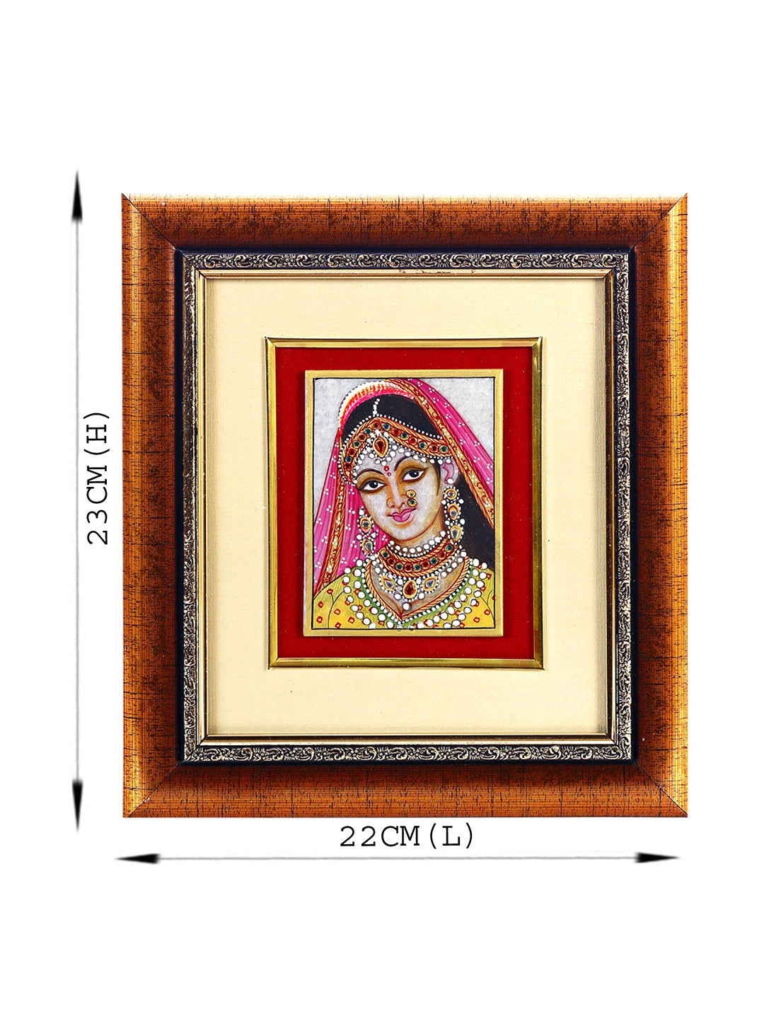 Princess Design Pure White Marble Wall Painting - Default Title (MAR15367)