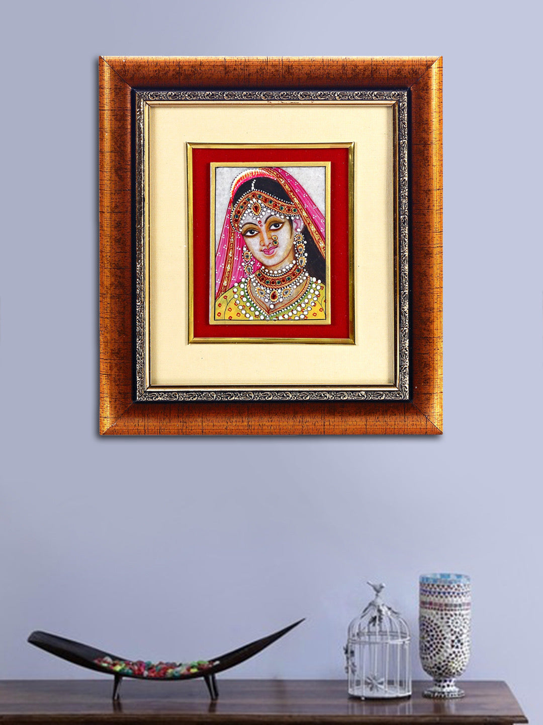 Princess Design Pure White Marble Wall Painting - Default Title (MAR15367)