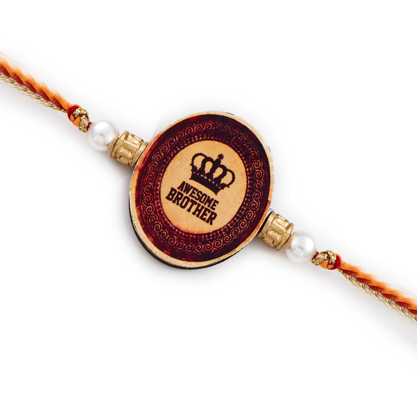 Aapno Rajasthan Awesome Brother Motif Rakhi - Default Title (PRS18313)
