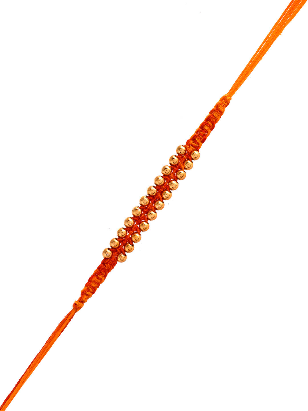 Ghungro Woven Elegant Ombre Braided Bhaiya Rakhi - Only Rakhi (PRS2363)