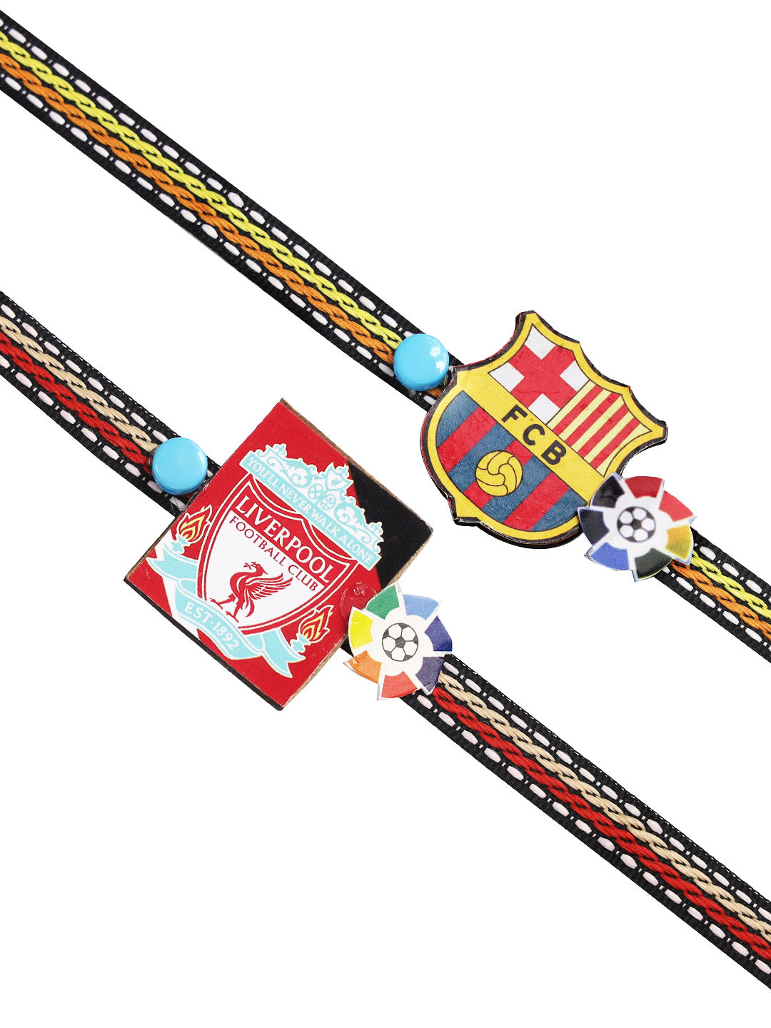 Liverpool Fanclub Rakhi Set of Two - Only Rakhi (PST22618_2)