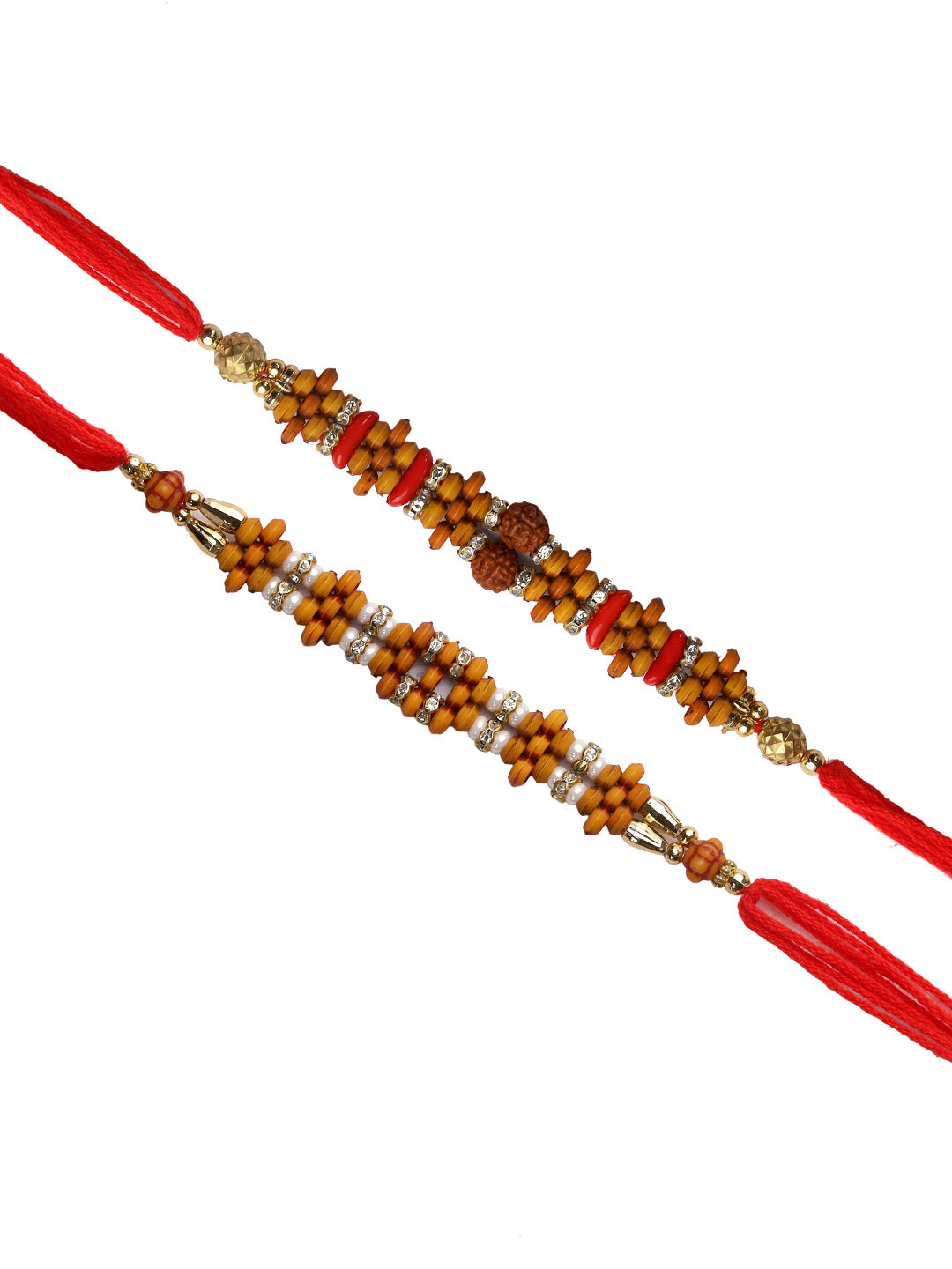 Rudrakash Rakhi Set of Two - Only Rakhi (PST22660_2)
