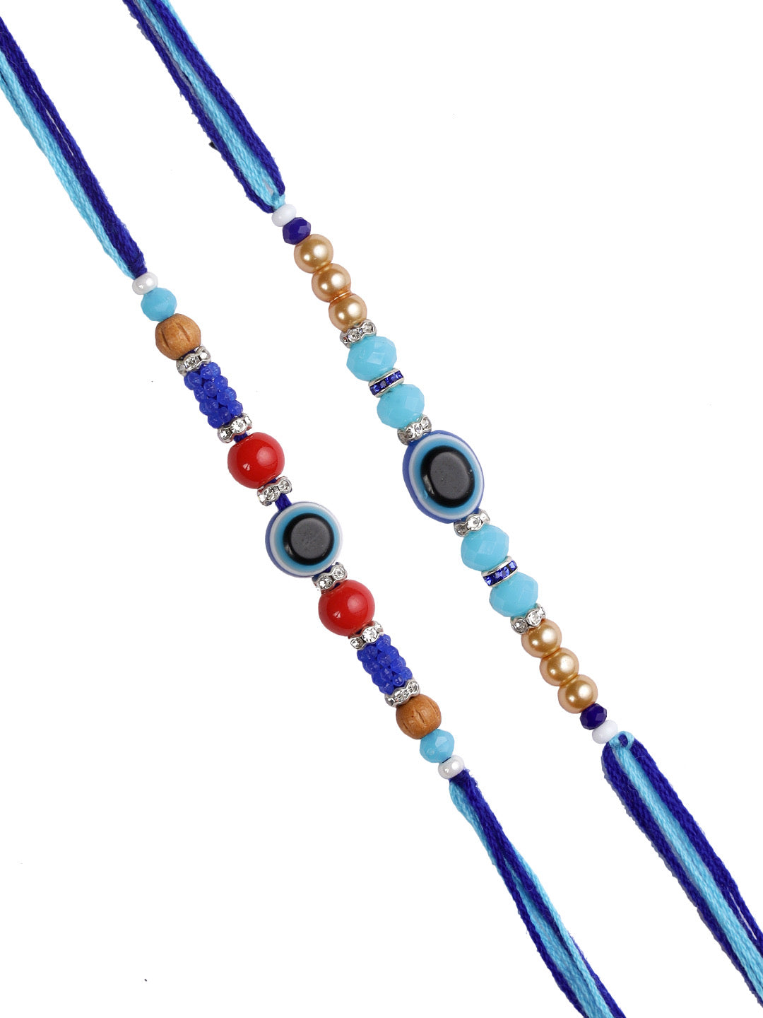 Evil Eye Rakhi Set of Two - Only Rakhi (PST22661_2)