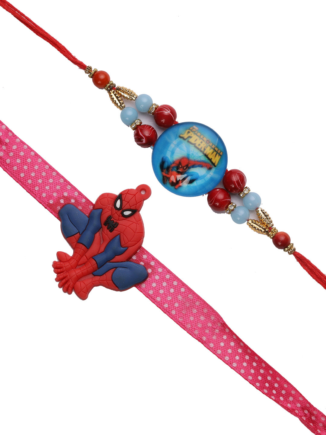 Spiderman Rakhi Set of Two - Only Rakhi (PST22681_2)