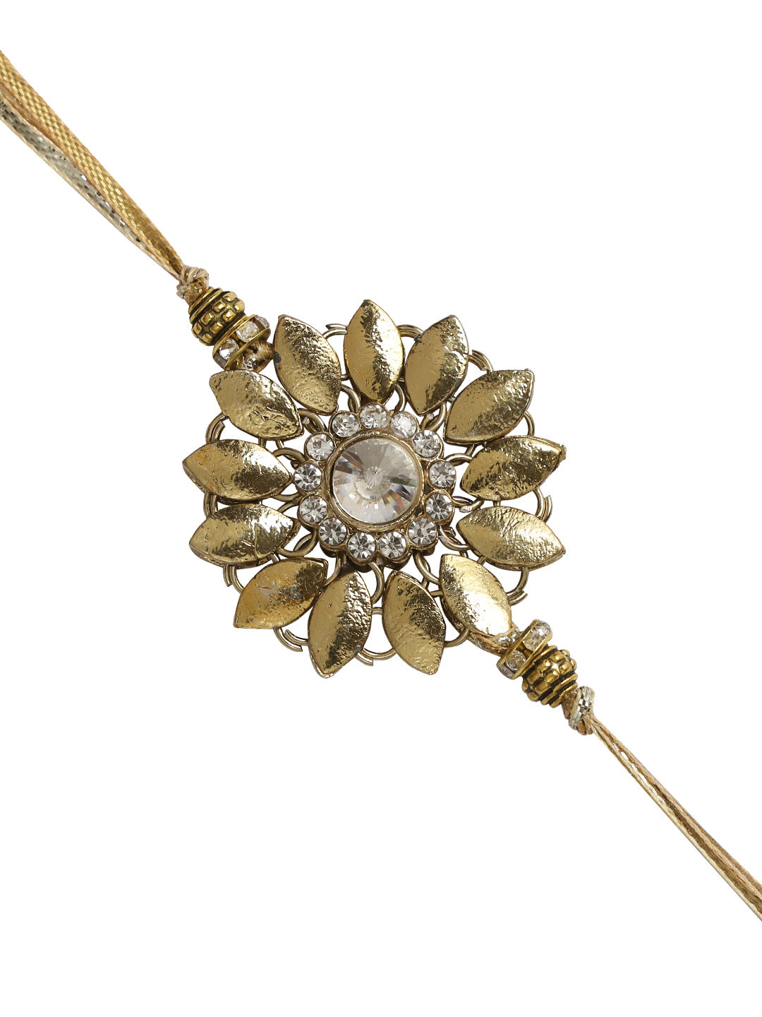 Flower Design Rakhi - Only Rakhi (RJ22106)