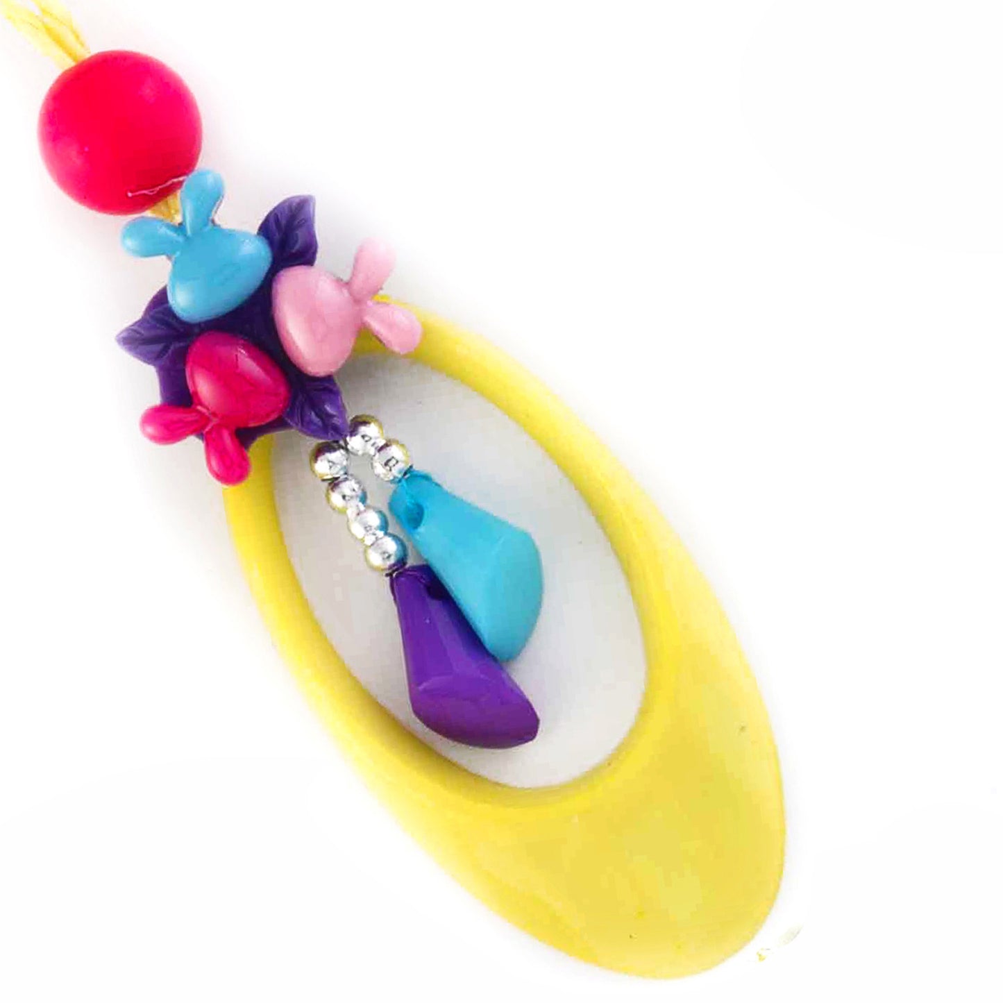 Enticing Multicolor Motifs Kids Lumba Rakhi - Default Title (RK17831)