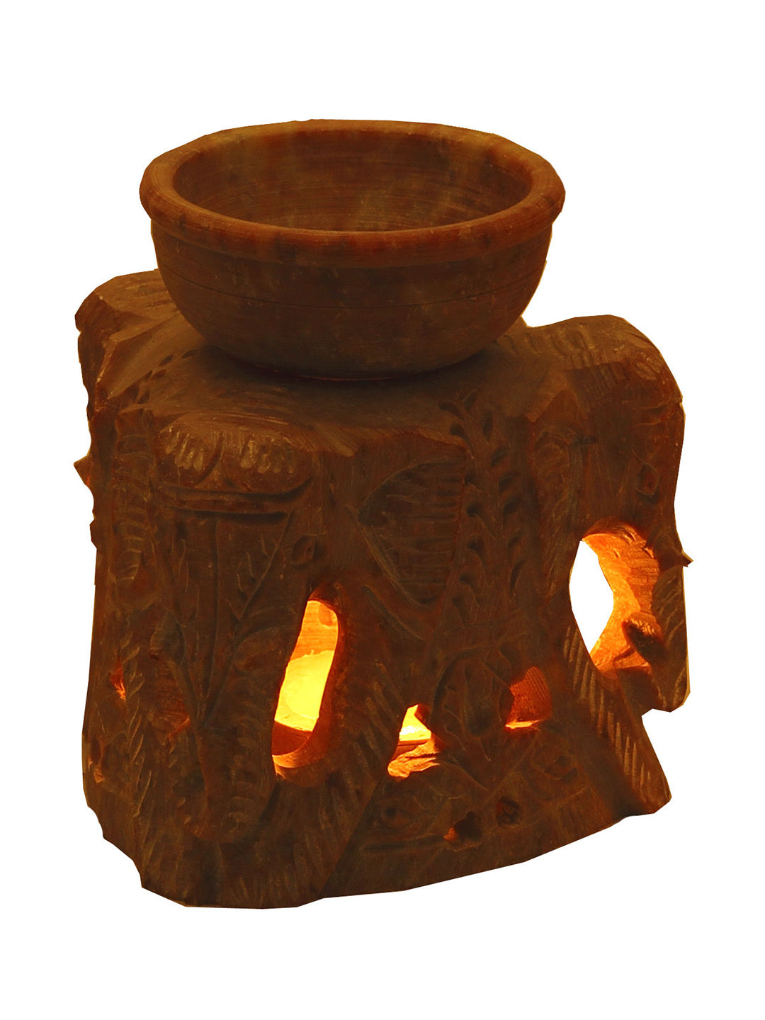 Elephant Shaped Tealight Holder - Default Title (SA1414)