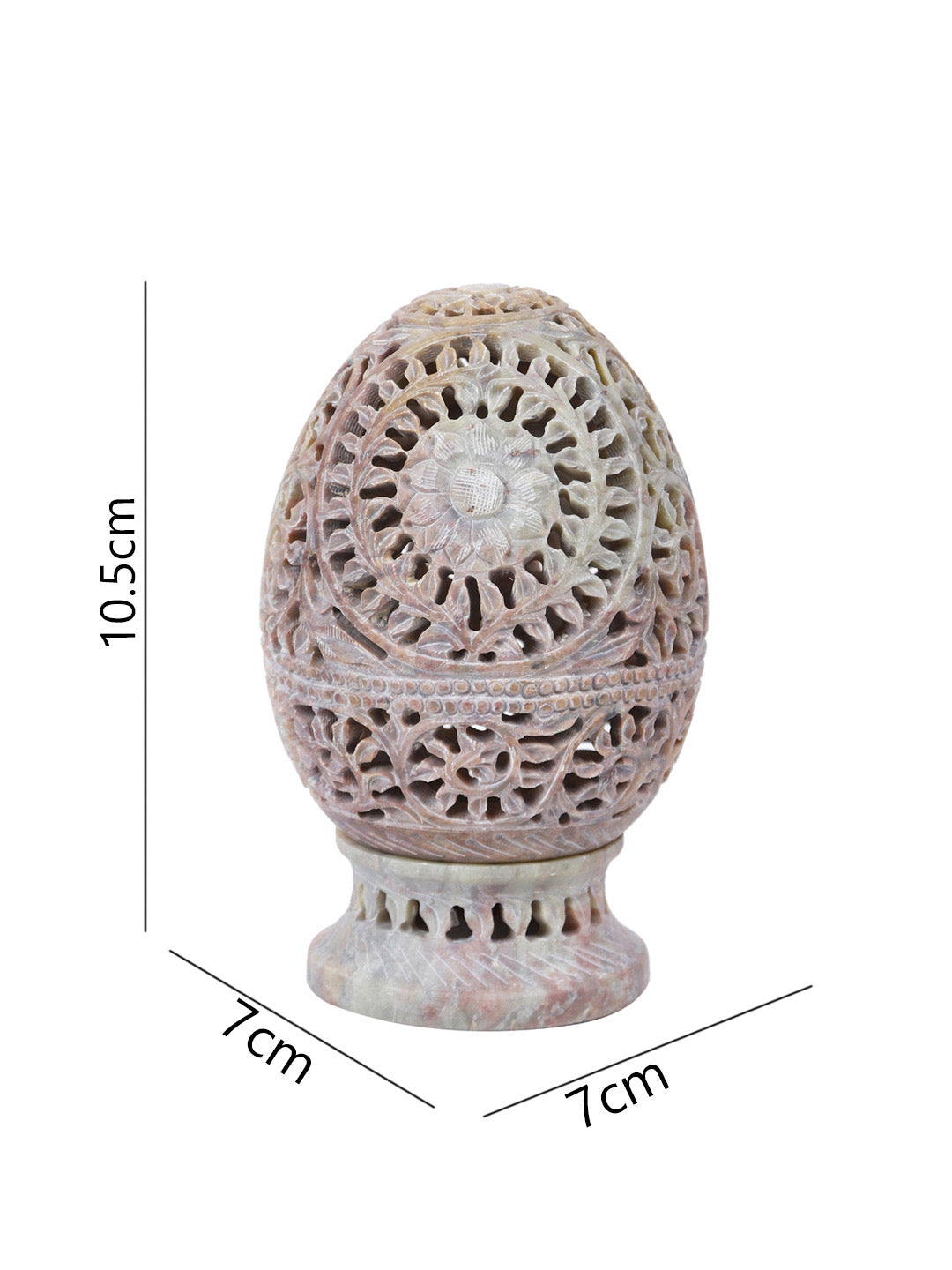 Egg Shaped Tealight/Candle Holder - Default Title (SA2207)
