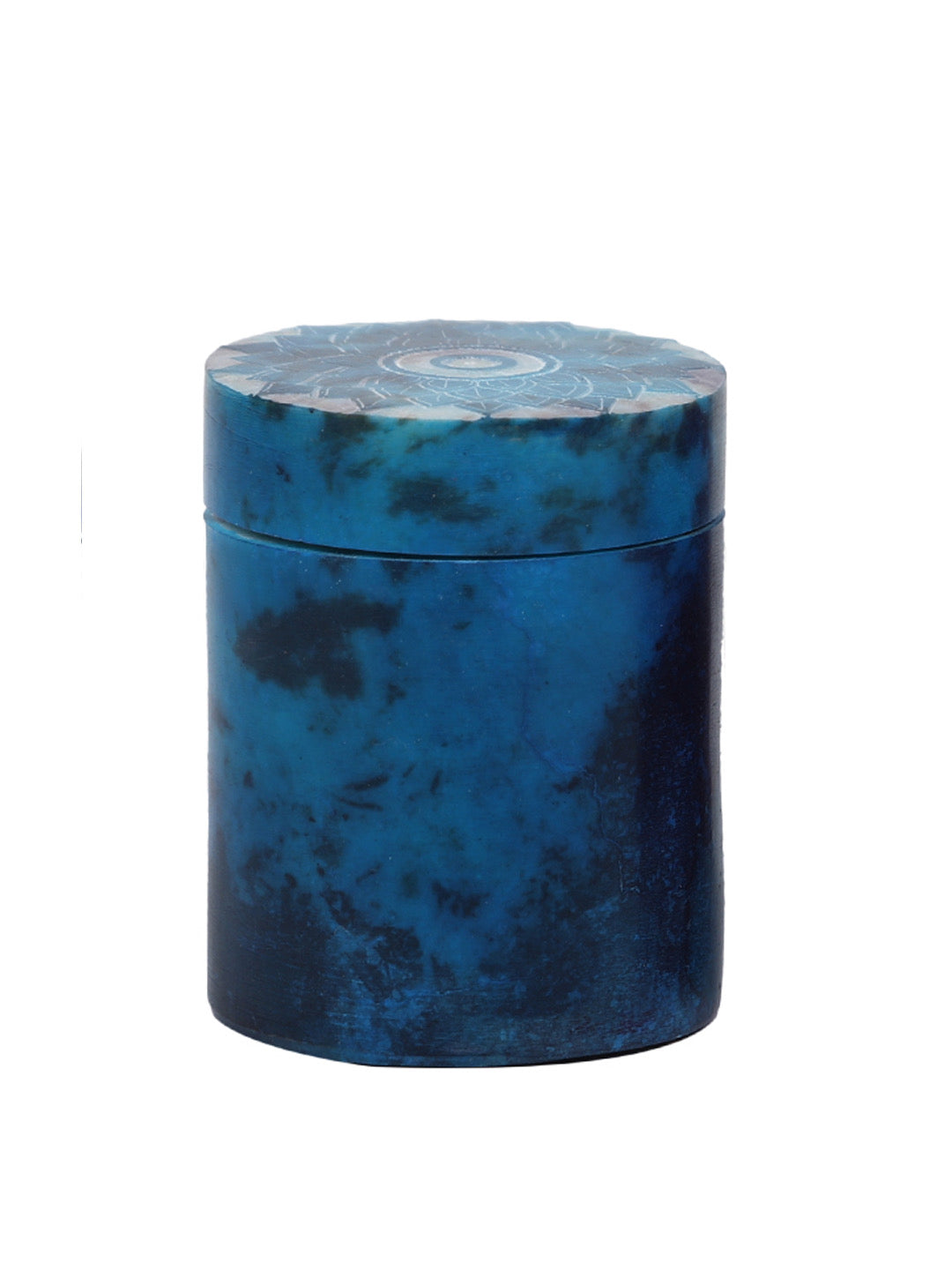 Blue Cylindrical Storage Box - Default Title (SA2251BL)