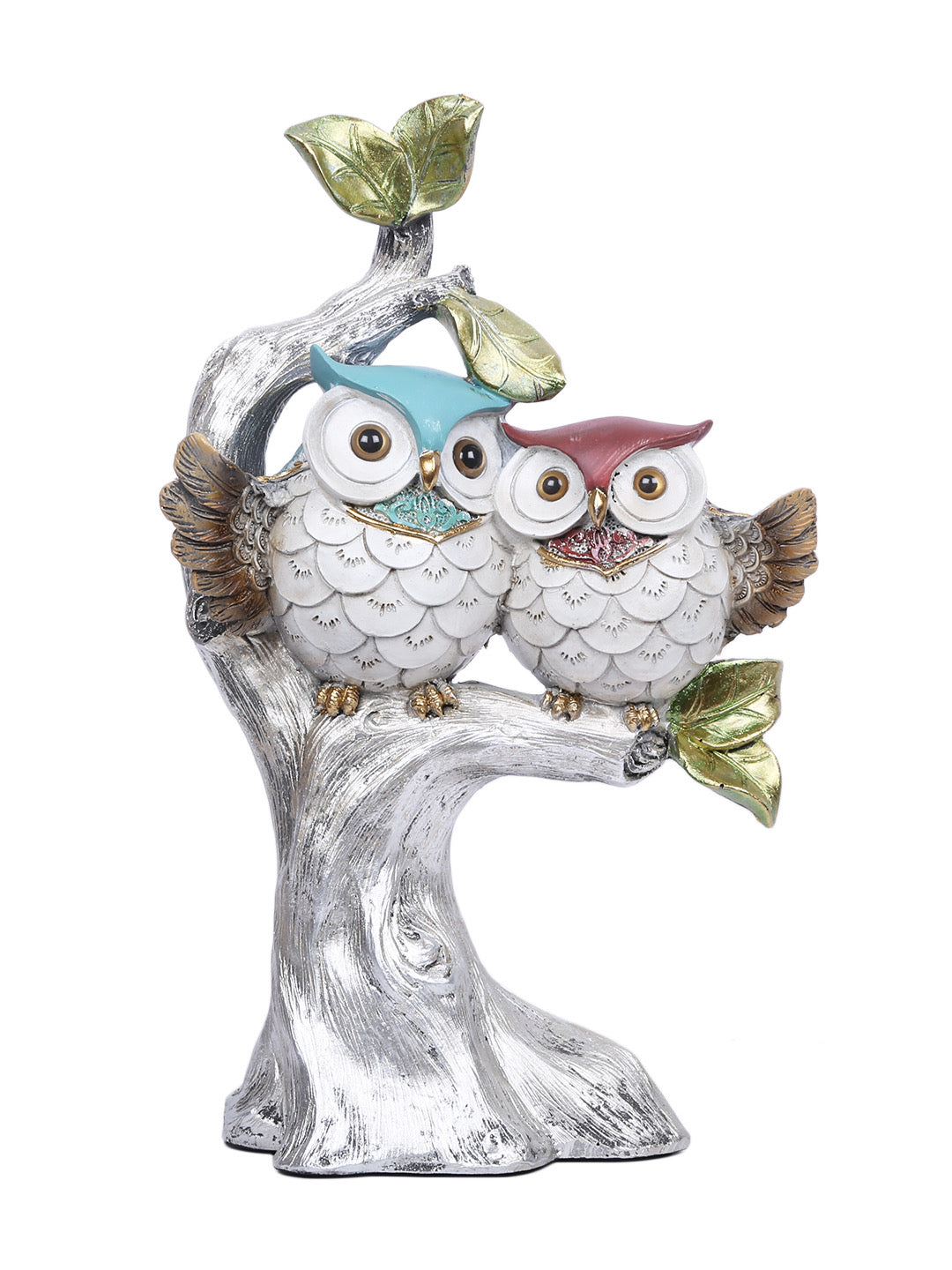Merry Owls On Tree Statue - Default Title (SHOW19415)