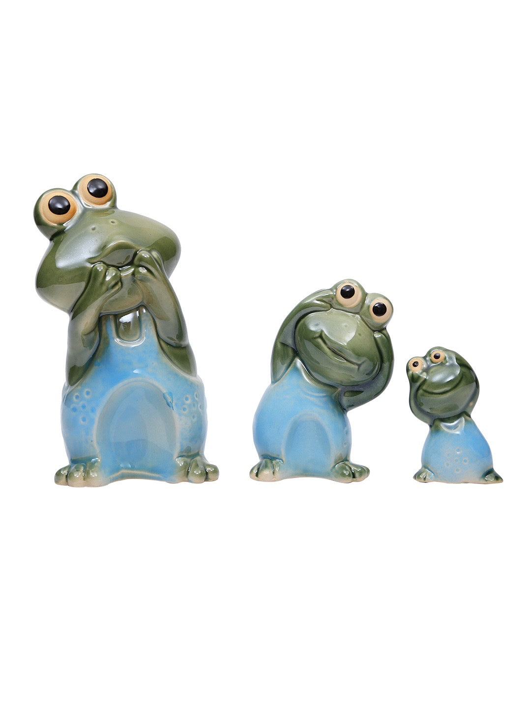 OMG! Expression Jumpsuit Ceramic Frogs Set - Default Title (SHOW19529)