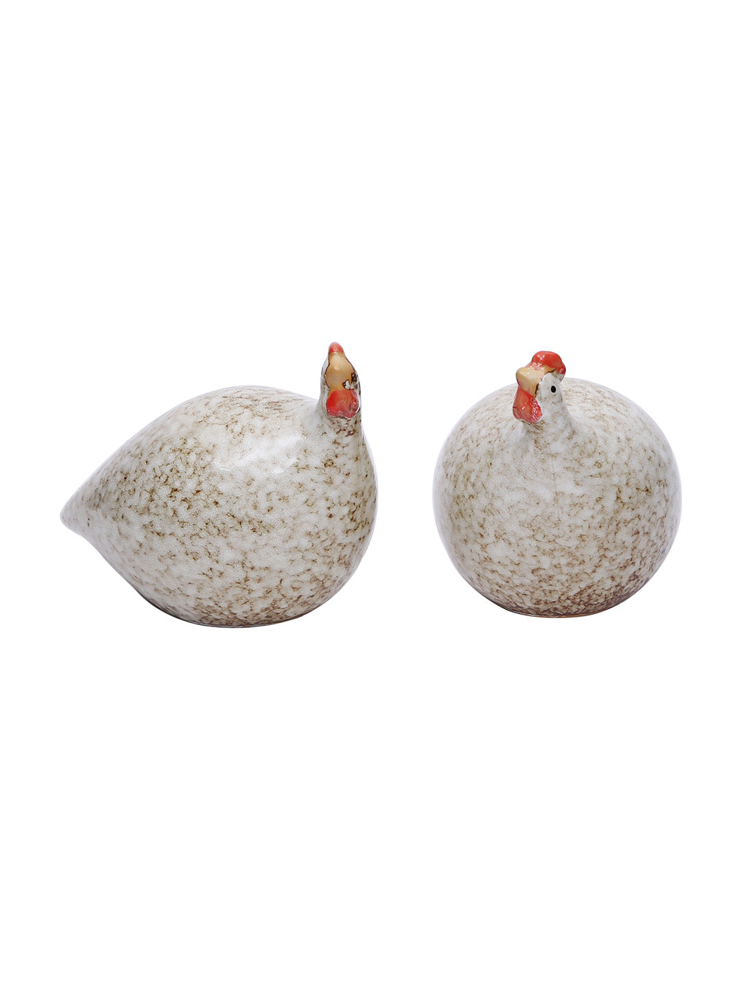 Hefty but Appealing Ceramic Hen Duo Set - Default Title (SHOW19547)
