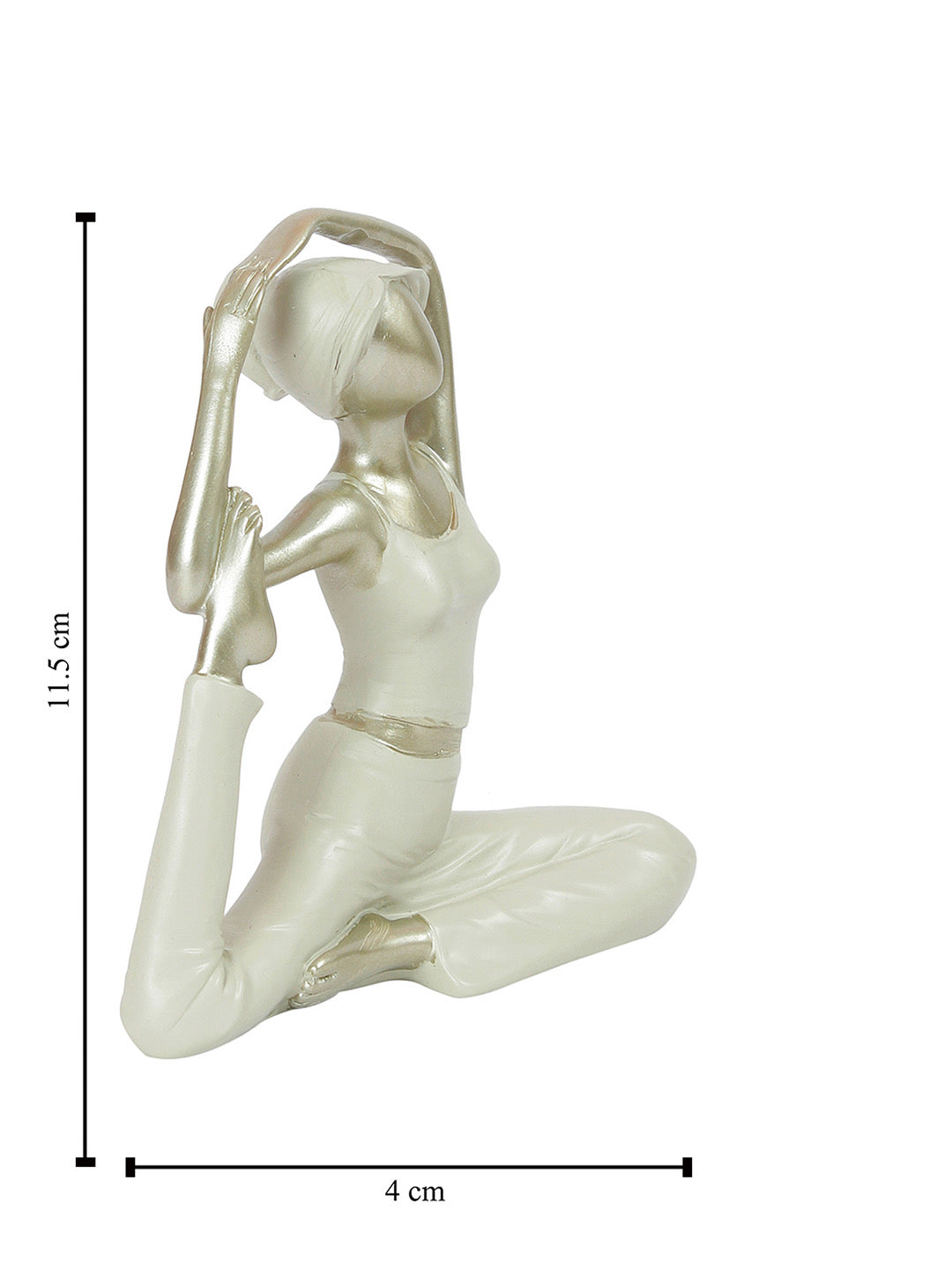 Healthy Yoga Pose Figurine in Raisin - Default Title (SHOW2089GO)