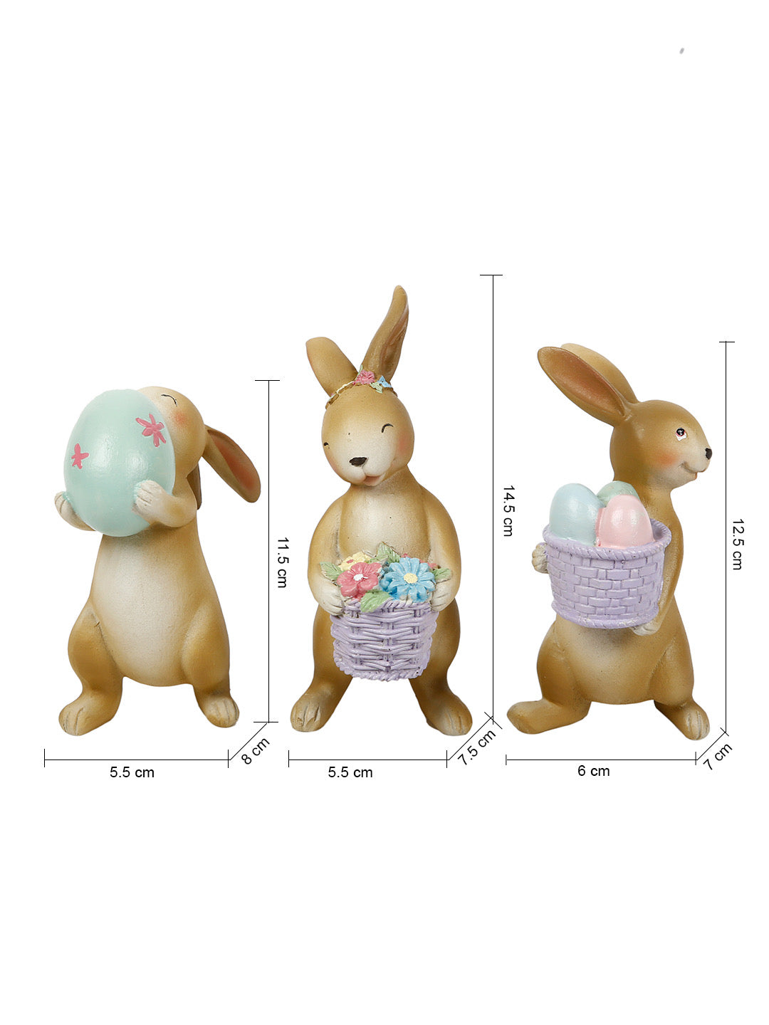Cute and Playful Polyraisin Bunny Set - Default Title (SHOW21188_3)