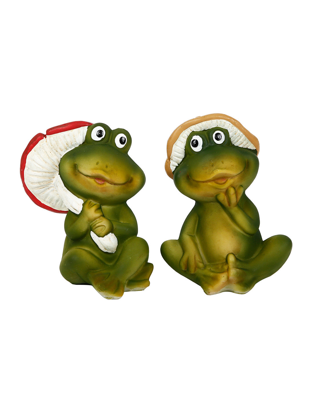 Set of 2 Polyraisin Showpieces - Default Title (SHOW22117_2)