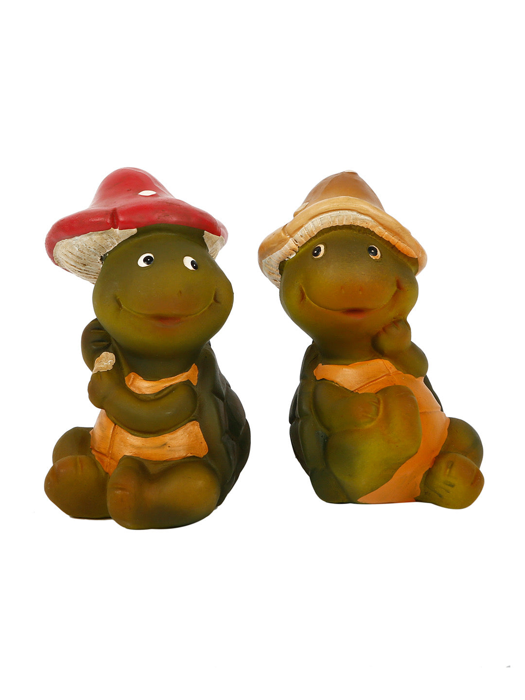 Polyraisin Mushroom Turtle showpiece set - Default Title (SHOW22181_2)