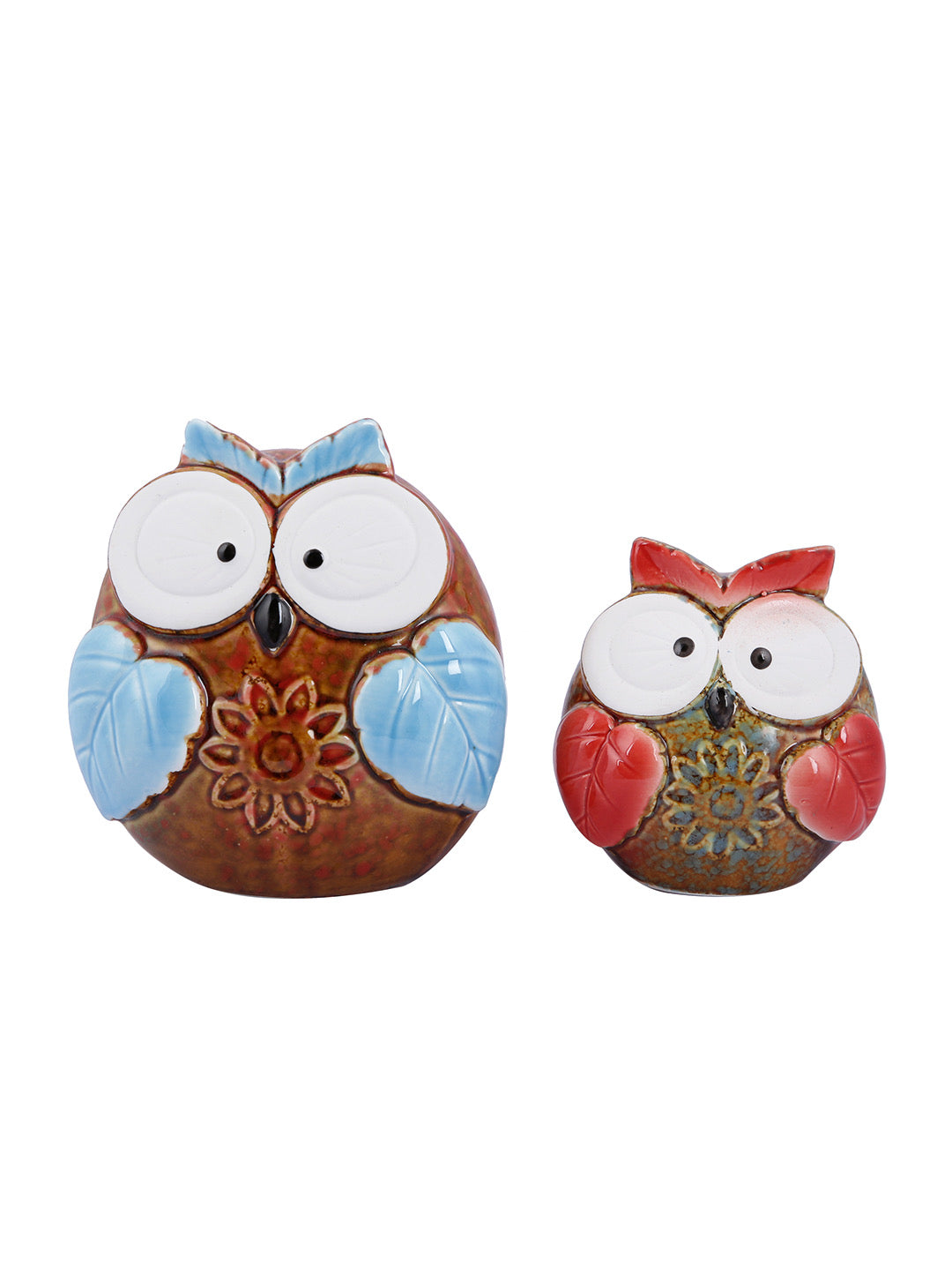 Set of 2 Owl Showpiece - Default Title (SHOWC22079_2)