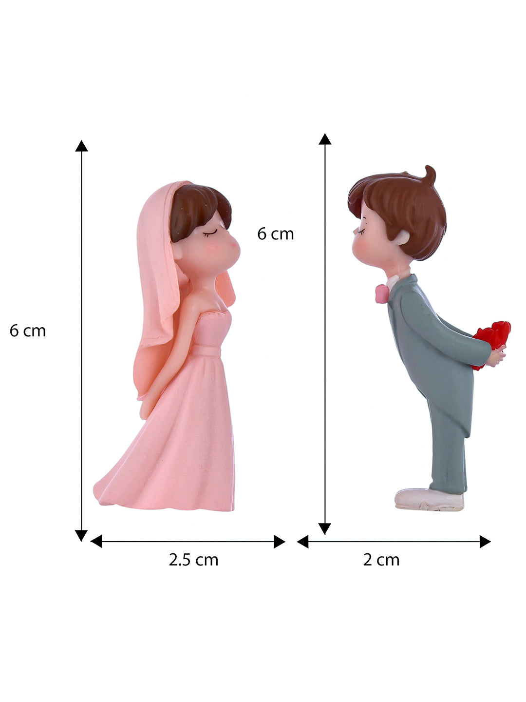 Wedded Whispers Romantic Showpiece