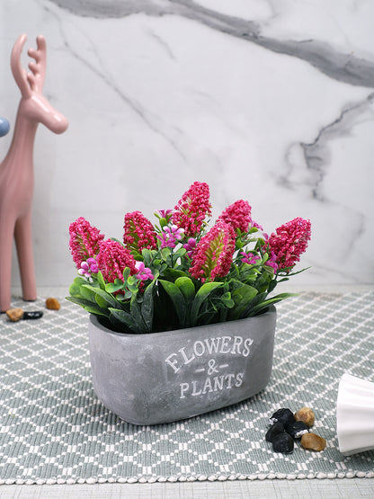 Grey 1 Pieces Champa Artificial Plant With Pot