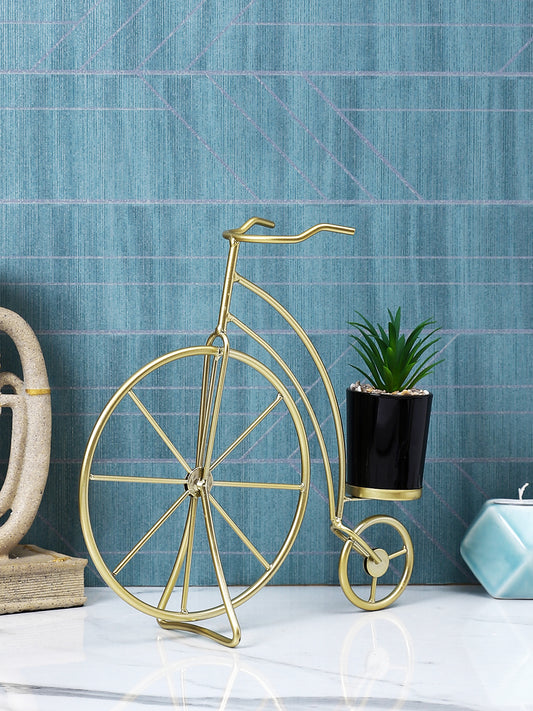 Black 1 Pieces Succulent Artificial Plant With Pot