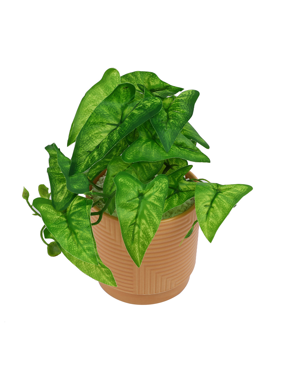 White 1 Pieces Bonsai Artificial Plant With Pot