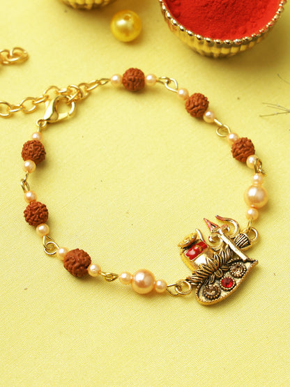 Divine Shivaling Rudraksh Rakhi
