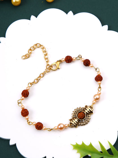 Divine Rudraksh Pearl Rakhi