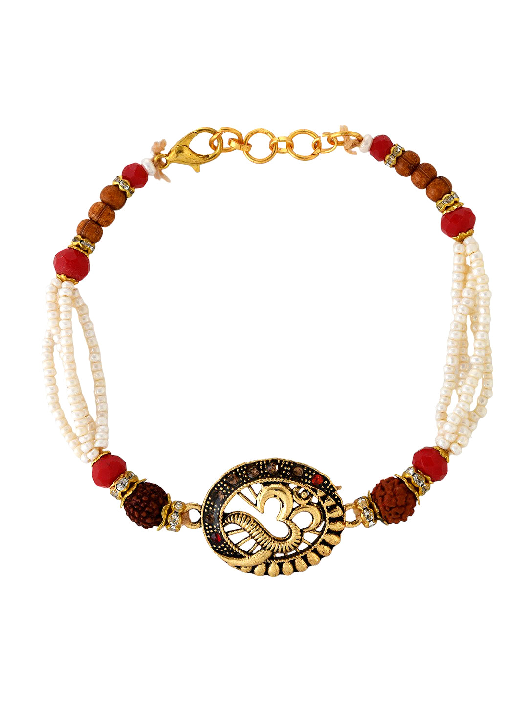 Rudraksha Om Harmony Rakhi