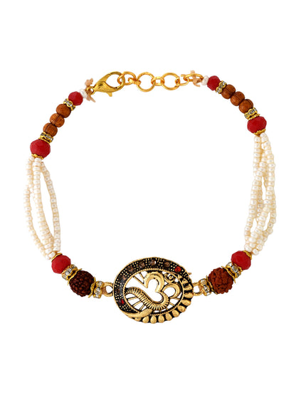 Rudraksha Om Harmony Rakhi