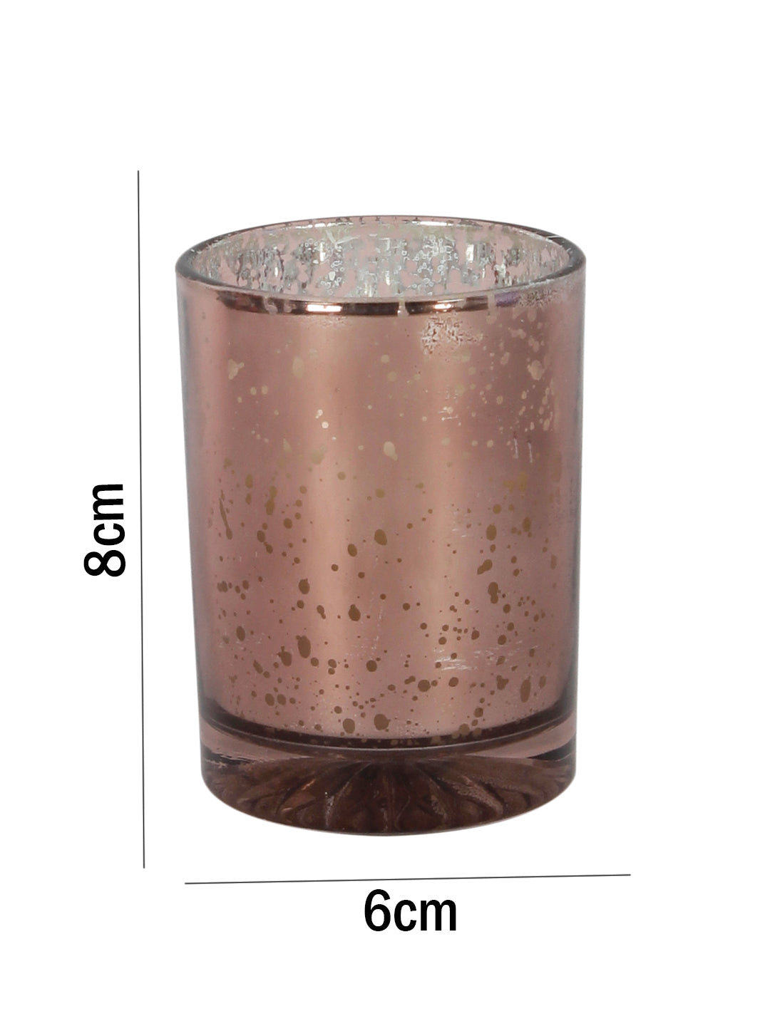 Sweet and Permeating Brown Fancy Glass Candles