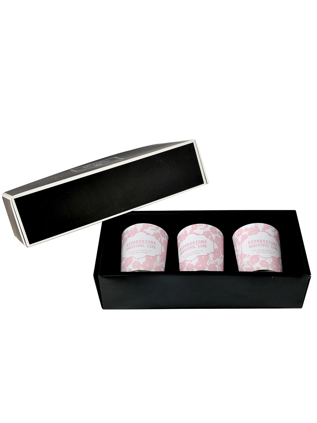 Set of 3 Aroma Fusion Illuminated candle