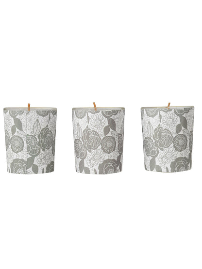 Set of 3 Aroma Fusion Illuminated candle